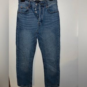 Aeropostale 90’s Super High Rise Straight Size 4